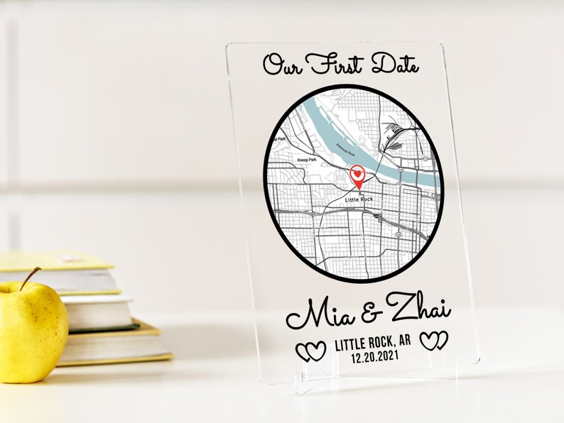 Personalized First Date Map