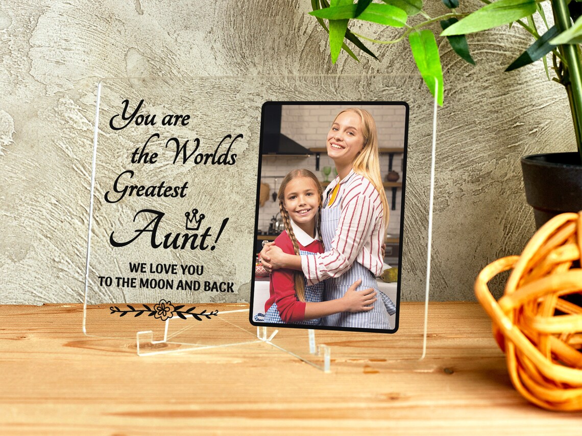 Personalized Aunt Gift Frame Aunt Gift Picture Frame You Are Etsy