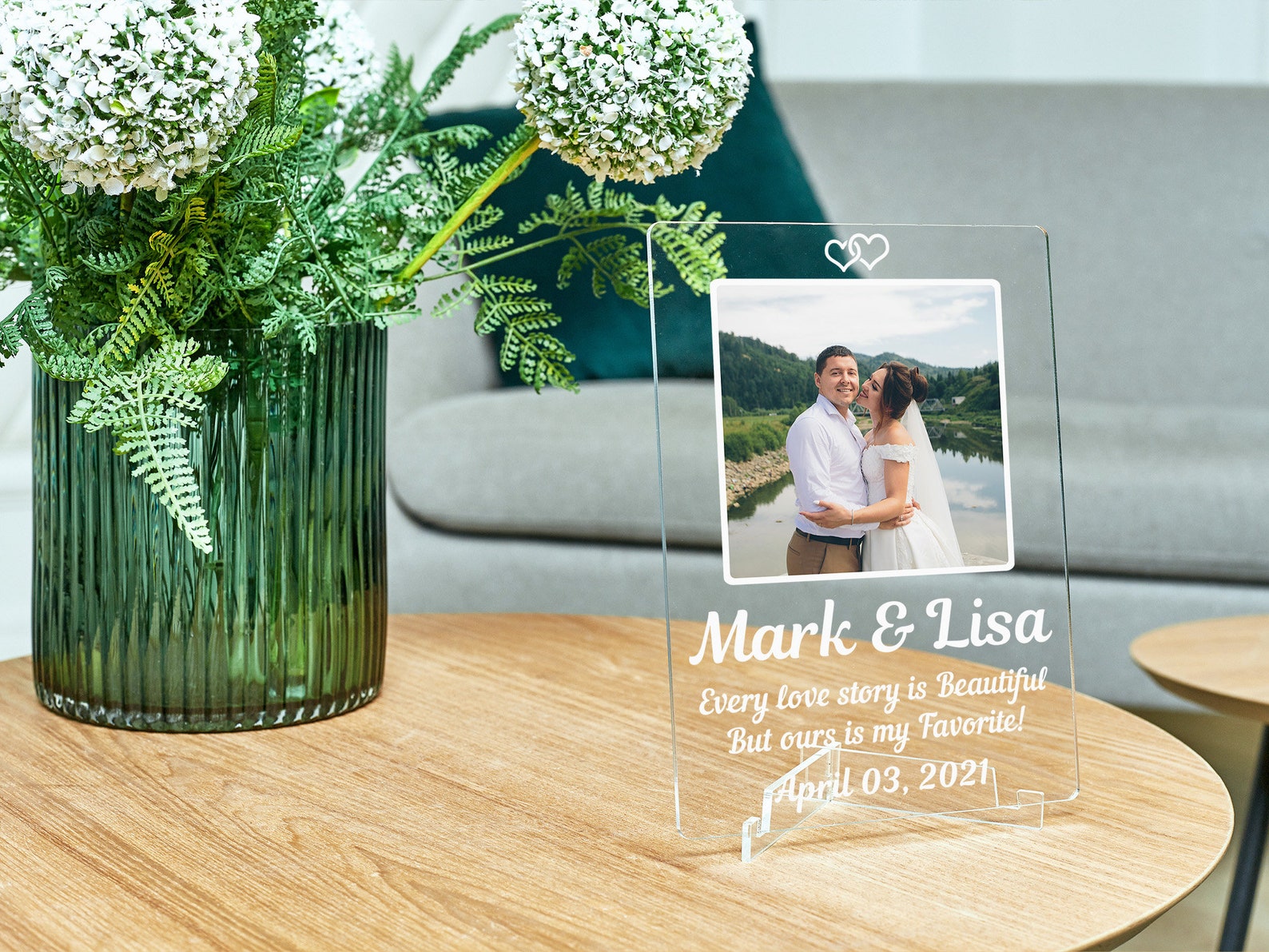 Personalized Wedding Picture Frame Every Love Story is Etsy
