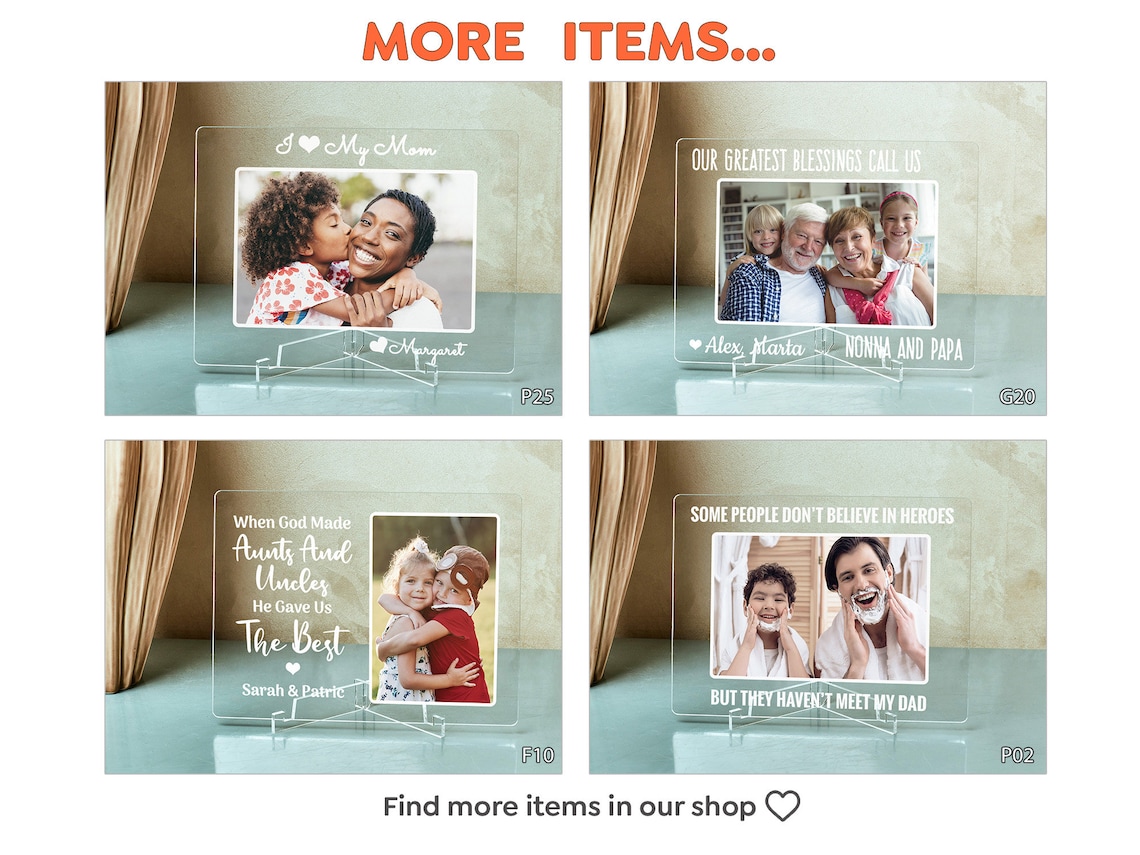 Brother Picture Frame Personalized Brother Photo Frame I Etsy