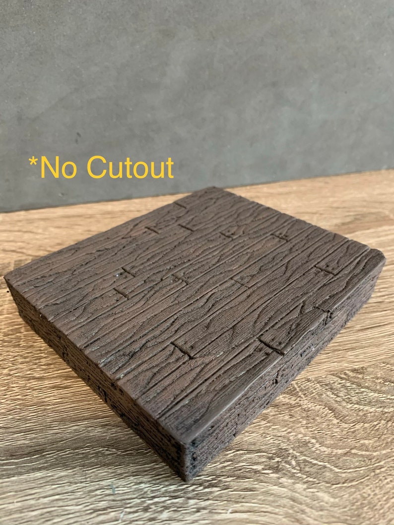 Wooden Platform Foam Diorama Base Etsy