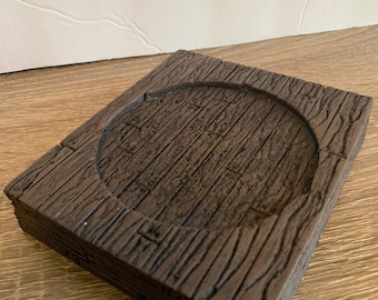 Wooden Platform Foam Diorama Base