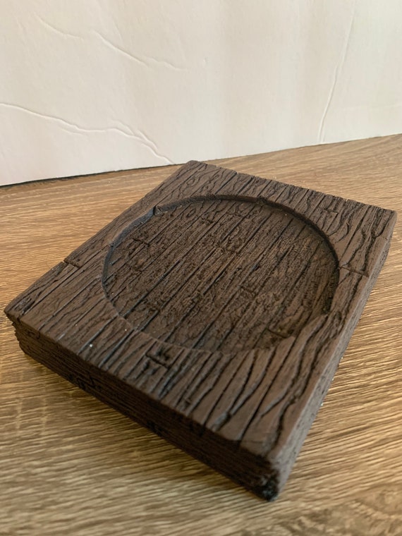 Wooden Platform Foam Diorama Base Etsy