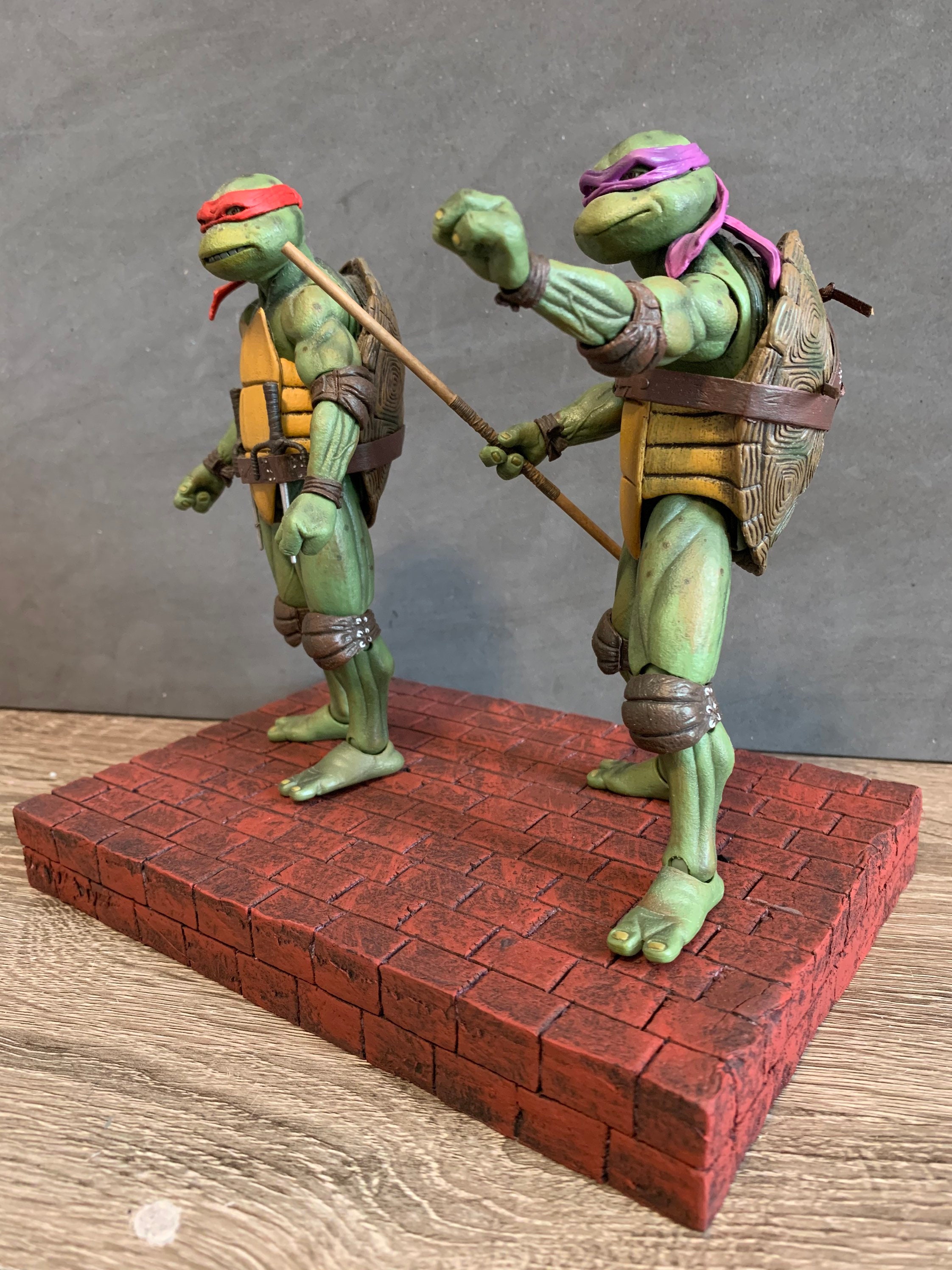 Brick Slab Medium Foam Diorama Base Etsy