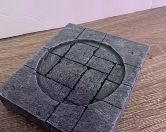 Medieval Concrete Slab Foam Diorama Base