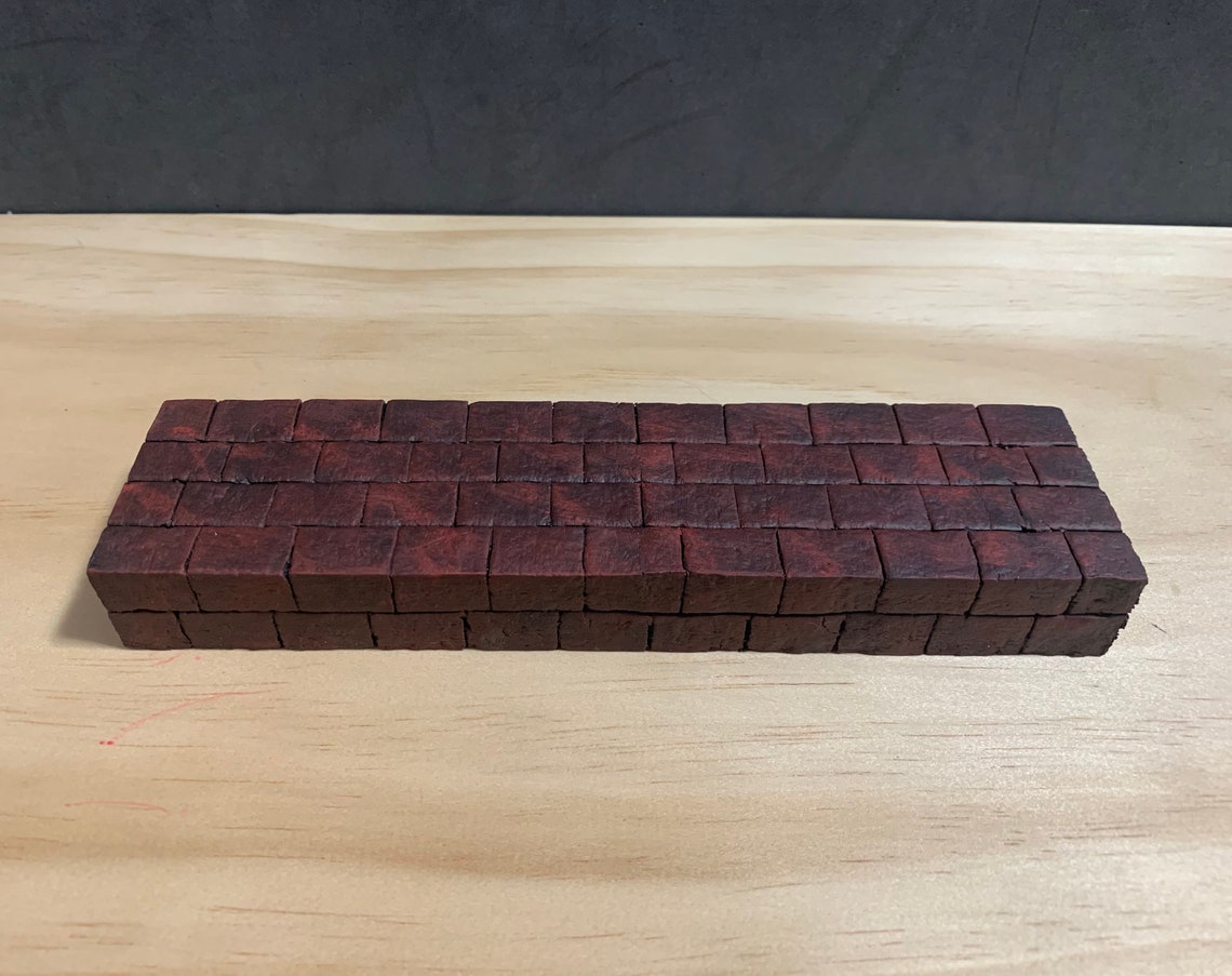 Brick Single Riser Foam Diorama Base Etsy