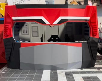 3d printed(physical) Combined Zords Pod Diorama Kit bundle