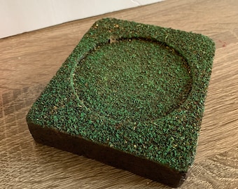 Grassy Patch Foam Diorama Base