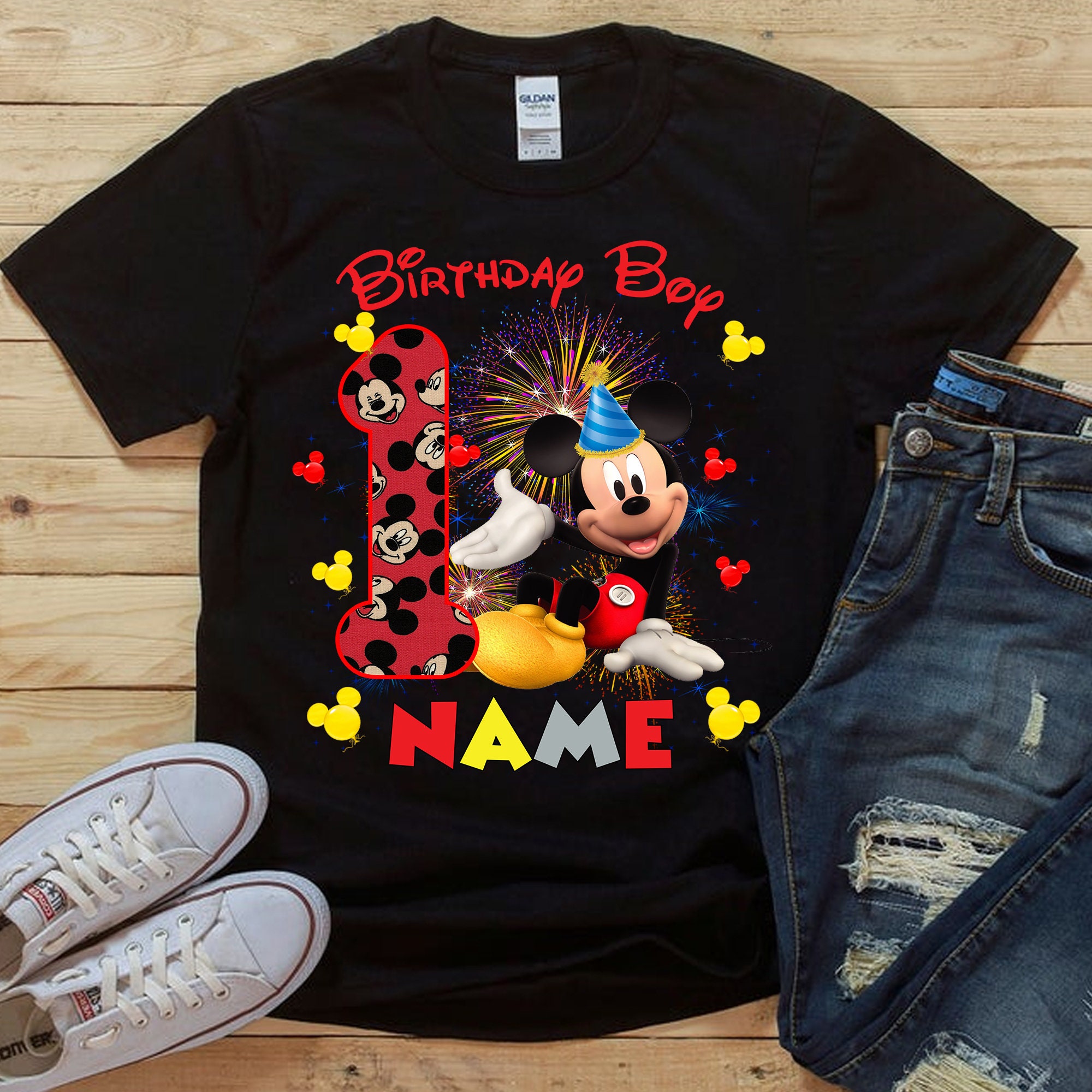 Mickey Mouse Birthday Family matching Tshirts Mickey Mouse Etsy