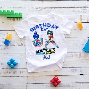 Valt Aoi Beyblade Burst Evolution Family Birthday Shirts Etsy