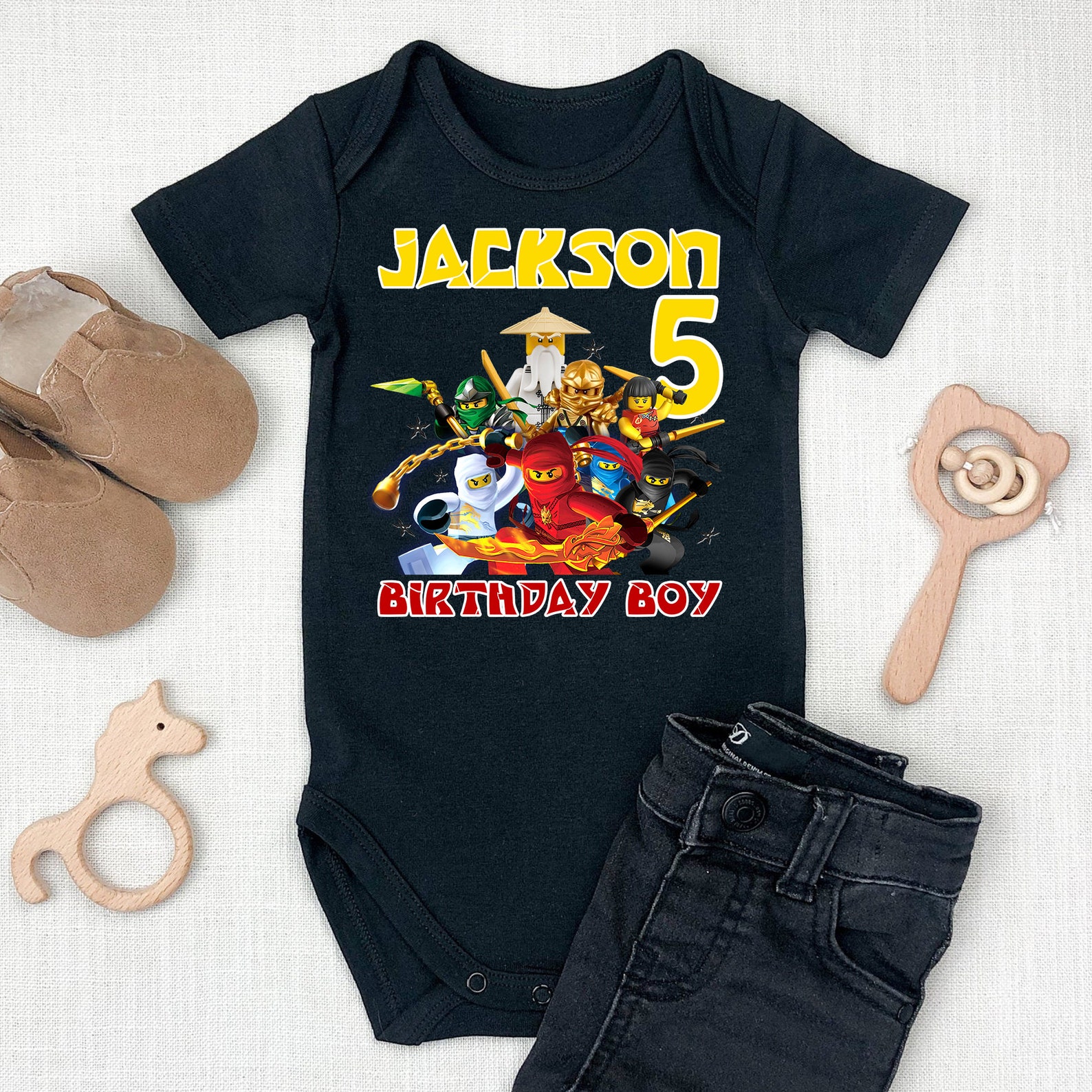 ninjago birthday shirts