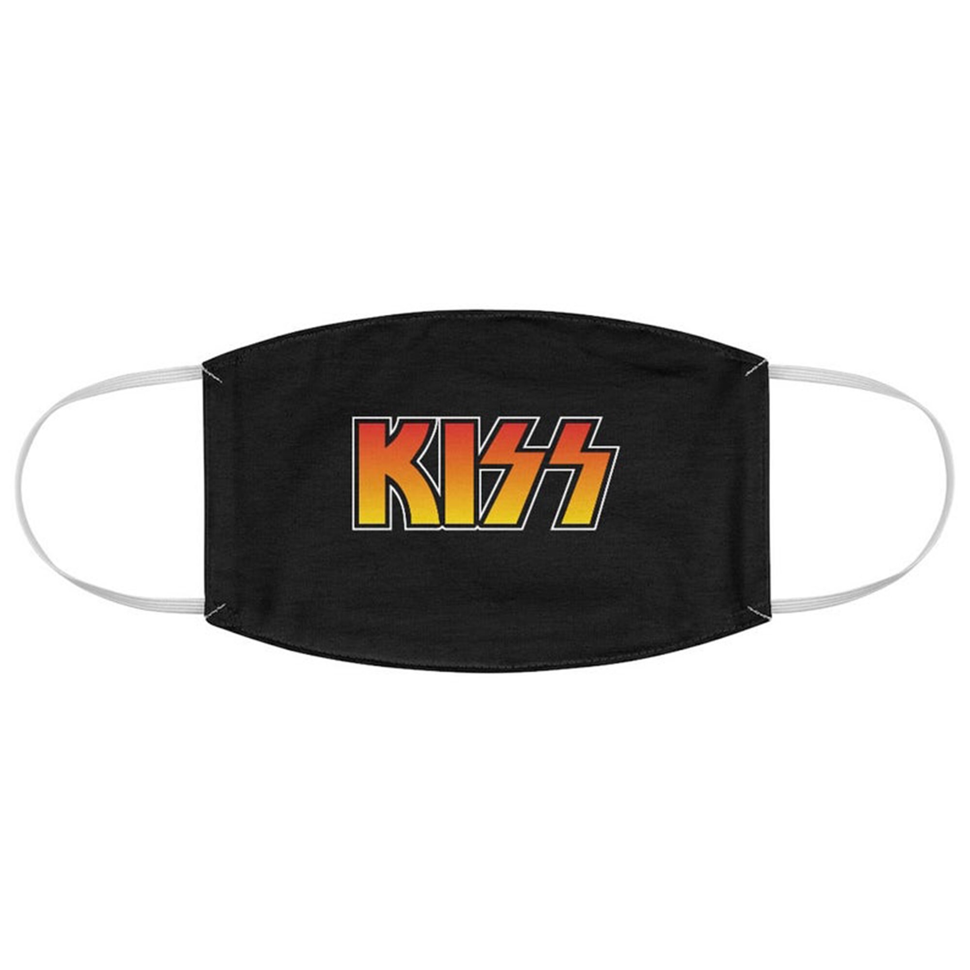 KISS Face Mask Kiss Rock Band Face Covering 80's Rock Etsy