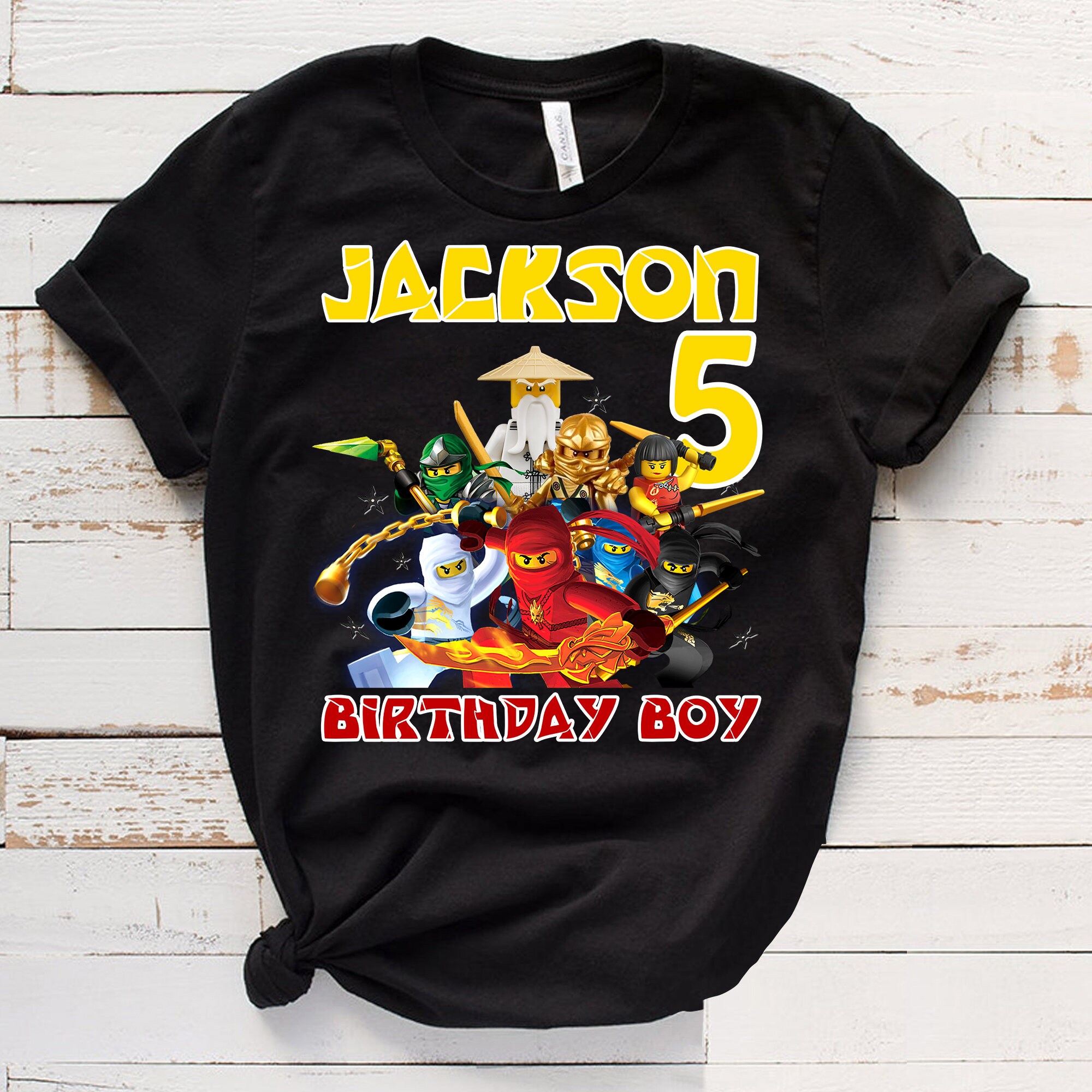 ninjago birthday shirts