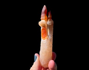 Natural Raw Gobi Desert Agate Gemstone Metaphysical Healing 2.3oz 4.25x1x.75 (NDS012)