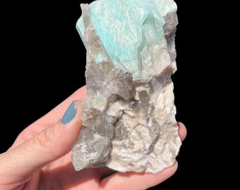 Natural Colorado Amazonite Specimen- Earthy Home Decor 11.6oz (OBX147)