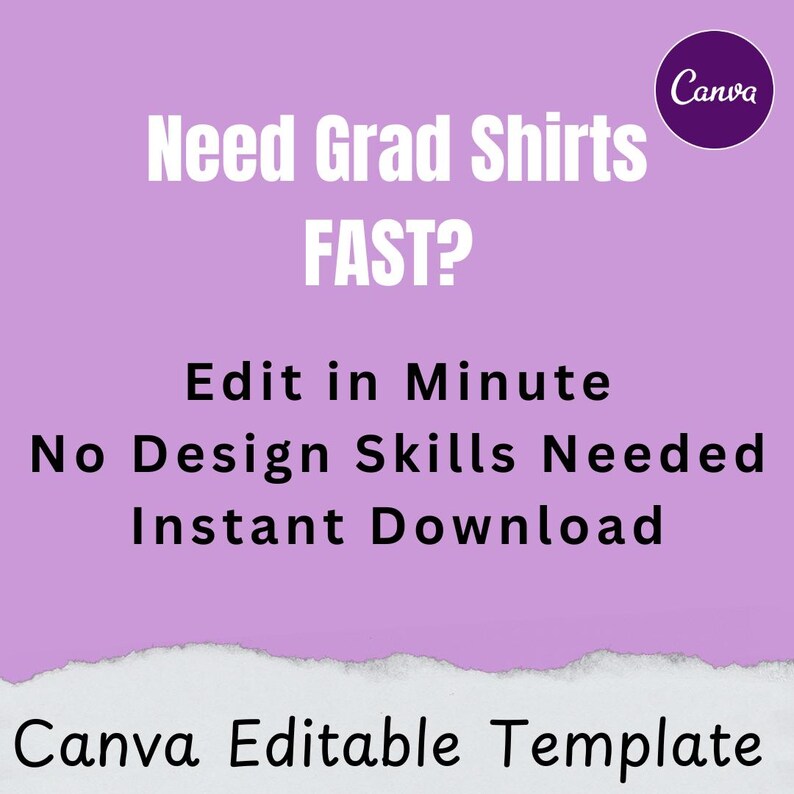 5th Grade Graduation Shirt Template, Scrapbook Style Graduate Photo Grad (Instant Download) image 3