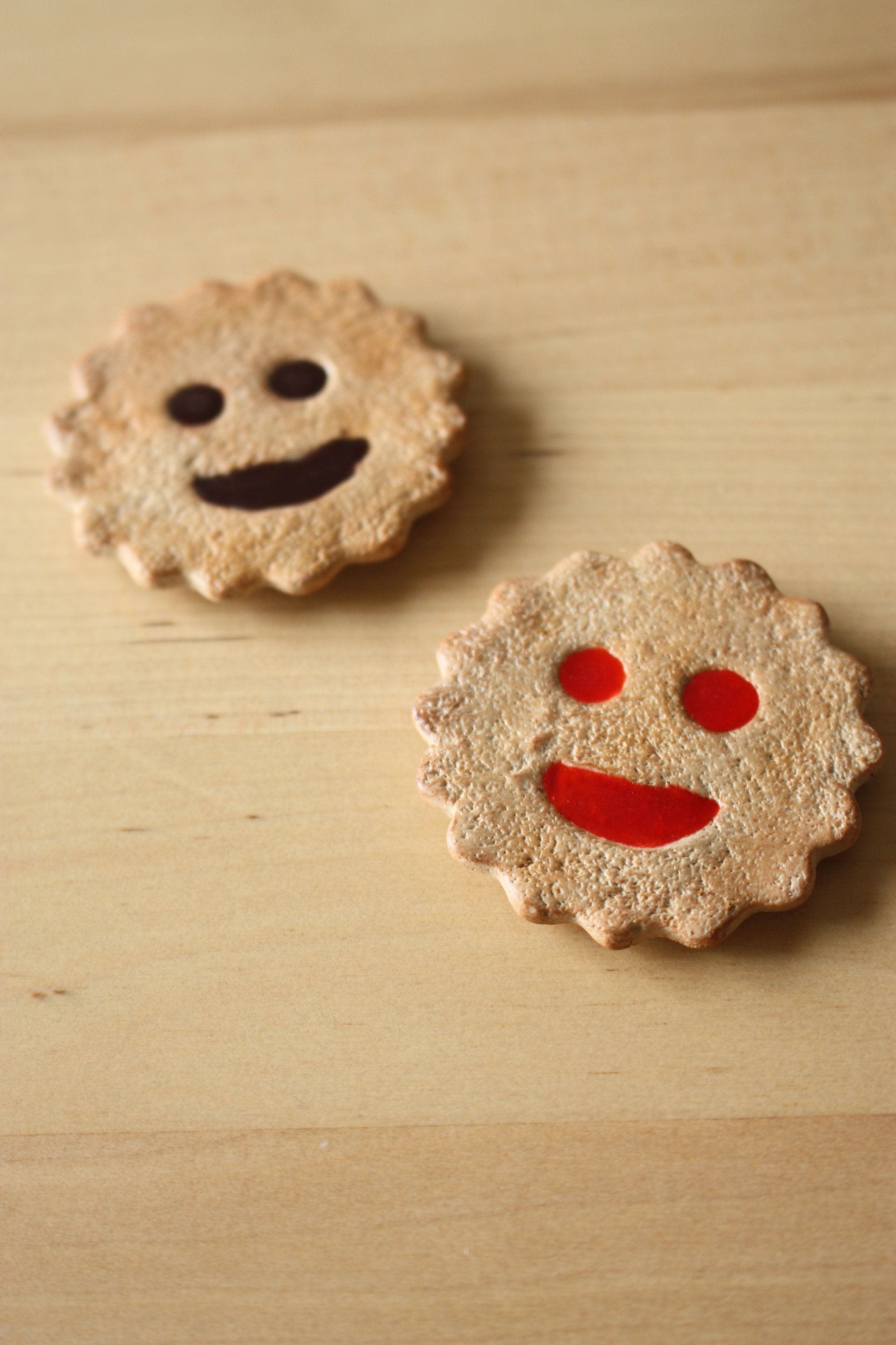 Magnet Biscuits Fourrés avec Visage