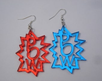 ¡Guau! ¡Bam! Pendientes