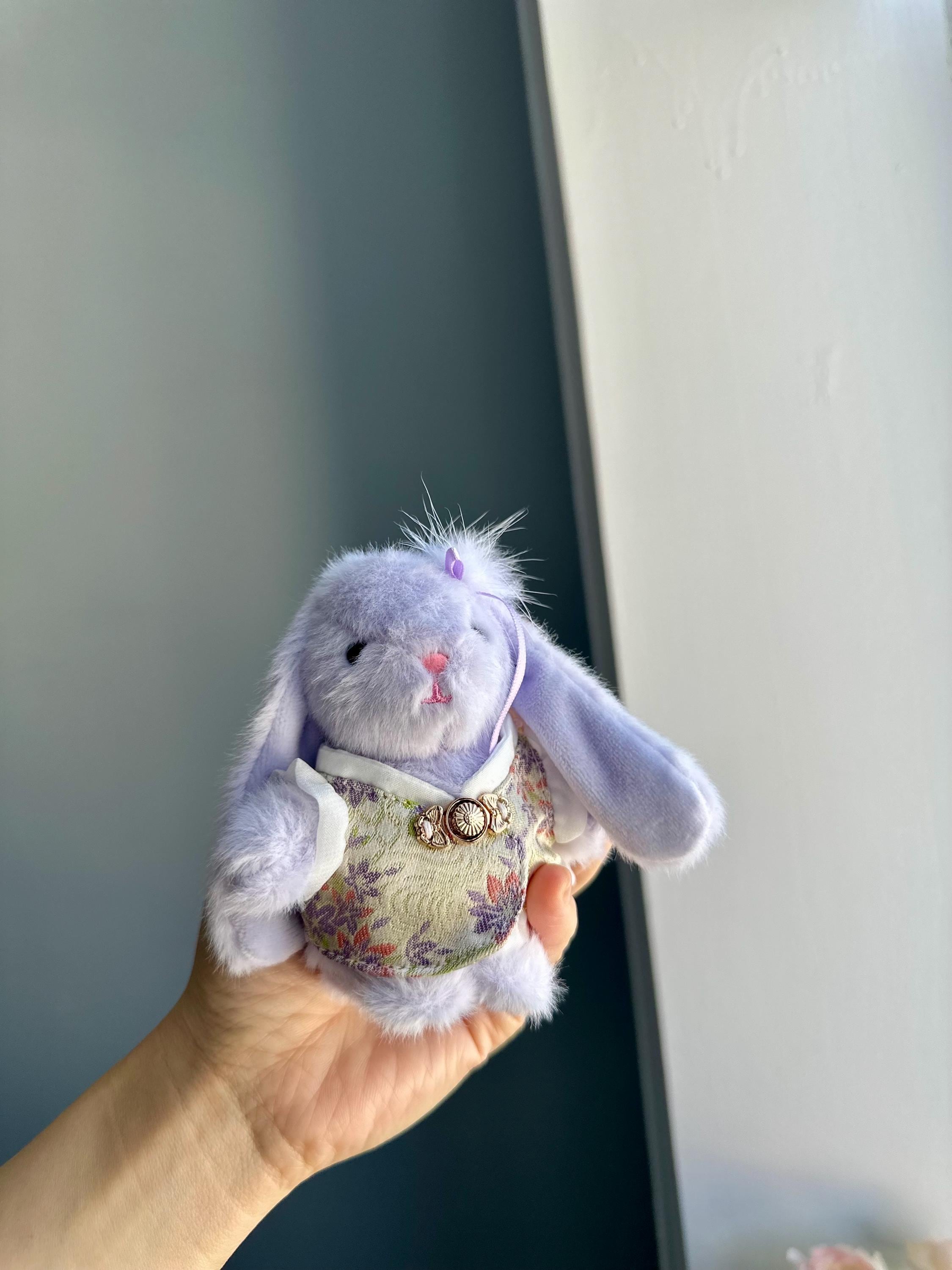 Bunny Rabbit Plushie Keychain | Cute Charm Keychain | Cute Gift ...