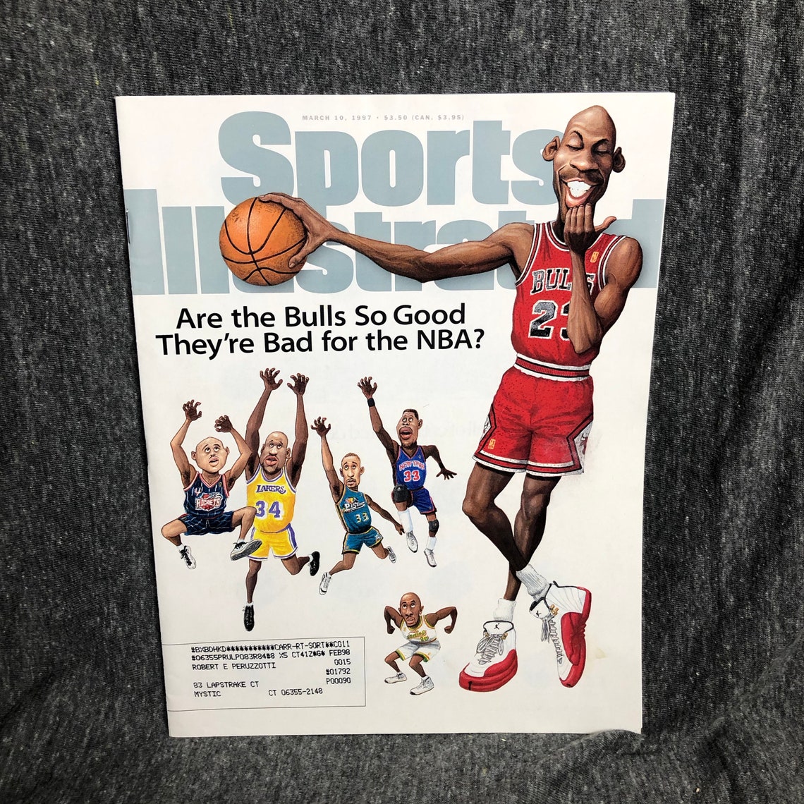 Lot of Four 4 Chicago Bulls Covers Sports Illustrated Etsy