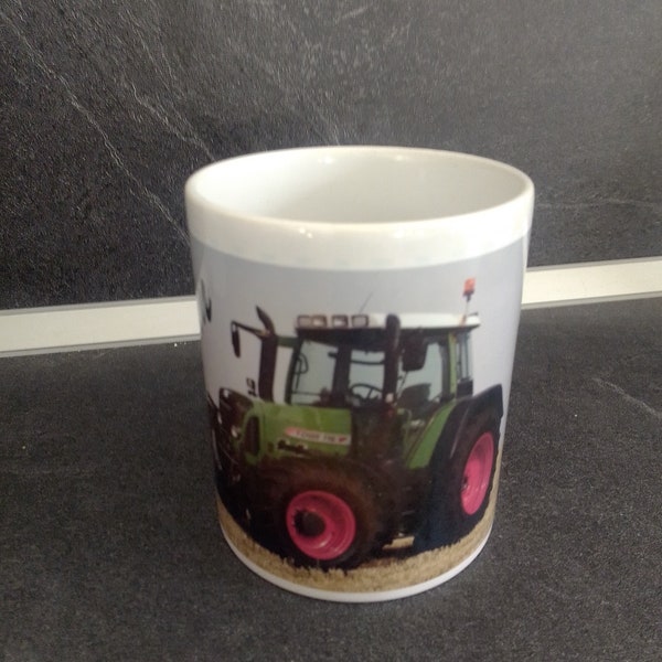 Mug Tracteur personnalisé prénom ...