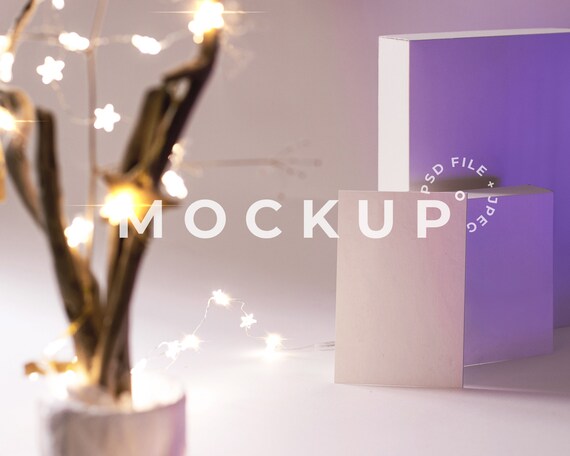 Download 4x6 Card Christmas Mock Mer Noir Mockup for Christmas Card ...