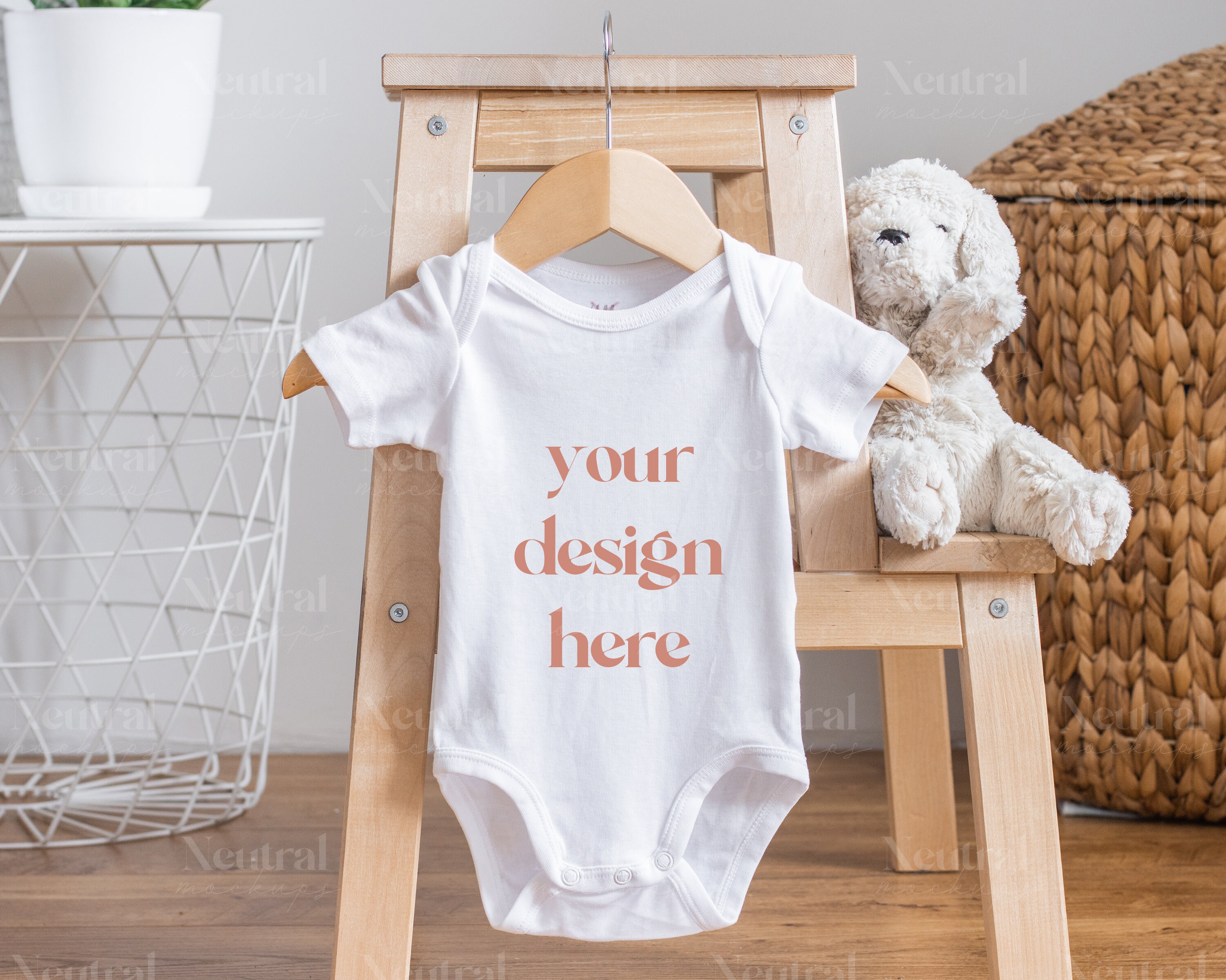 Baby Onesie Mockup for Sublimation Designs Custom Onesie Mock Etsy