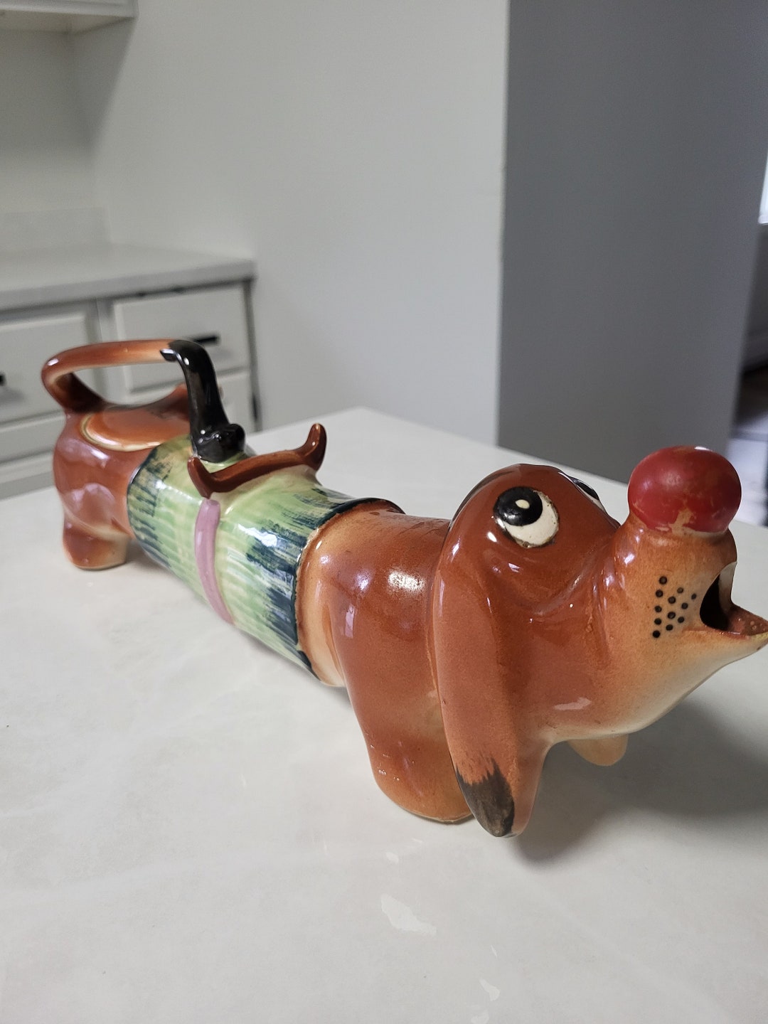 Dachshund Weiner Dog Vintage Teapot Etsy Australia