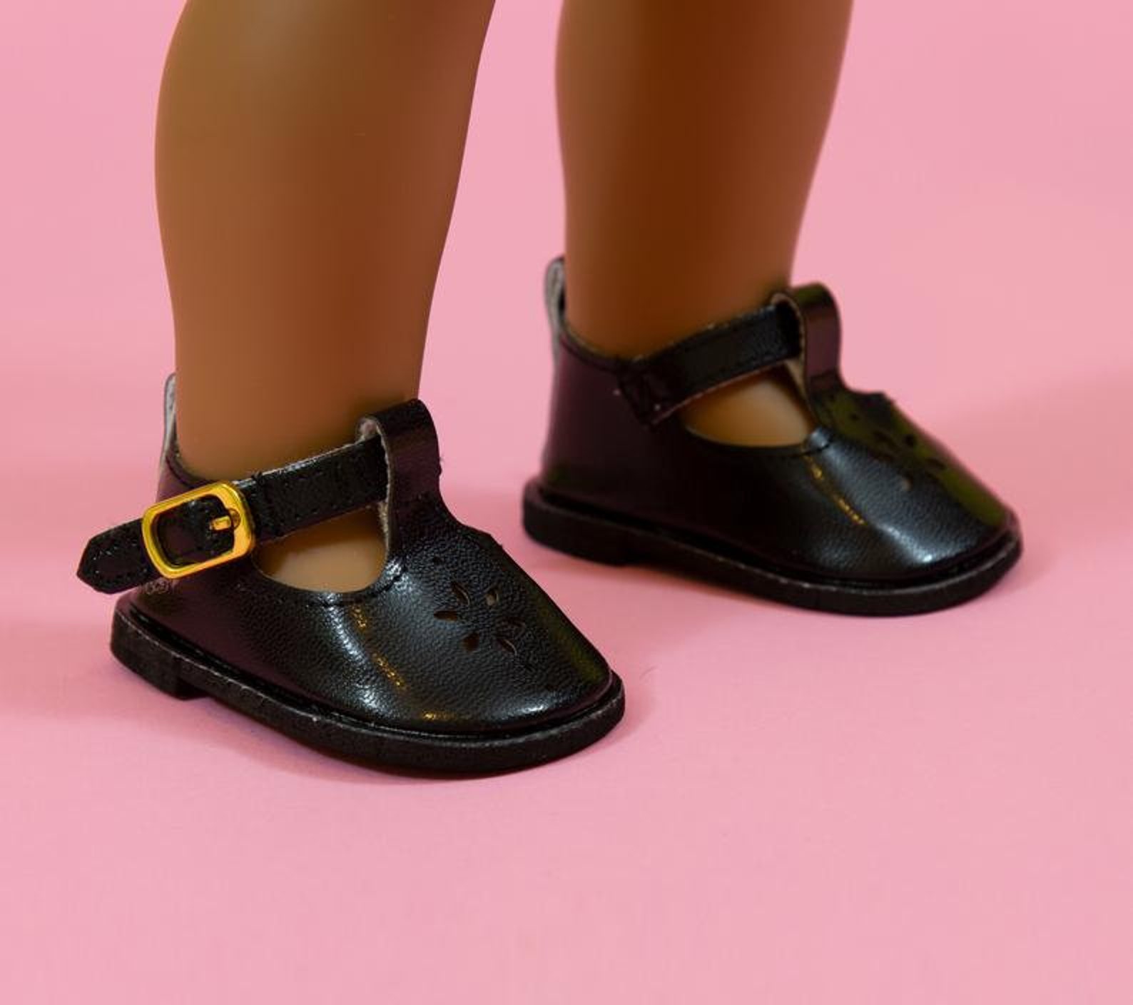 Mary Jane Black Doll Shoes 18inch Doll Accessories American Girldoll Shoes Etsy