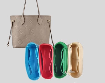organizer for LV Neverfull pm/mm/gm bag,nice design bag insert,bag liner for neverfull bag