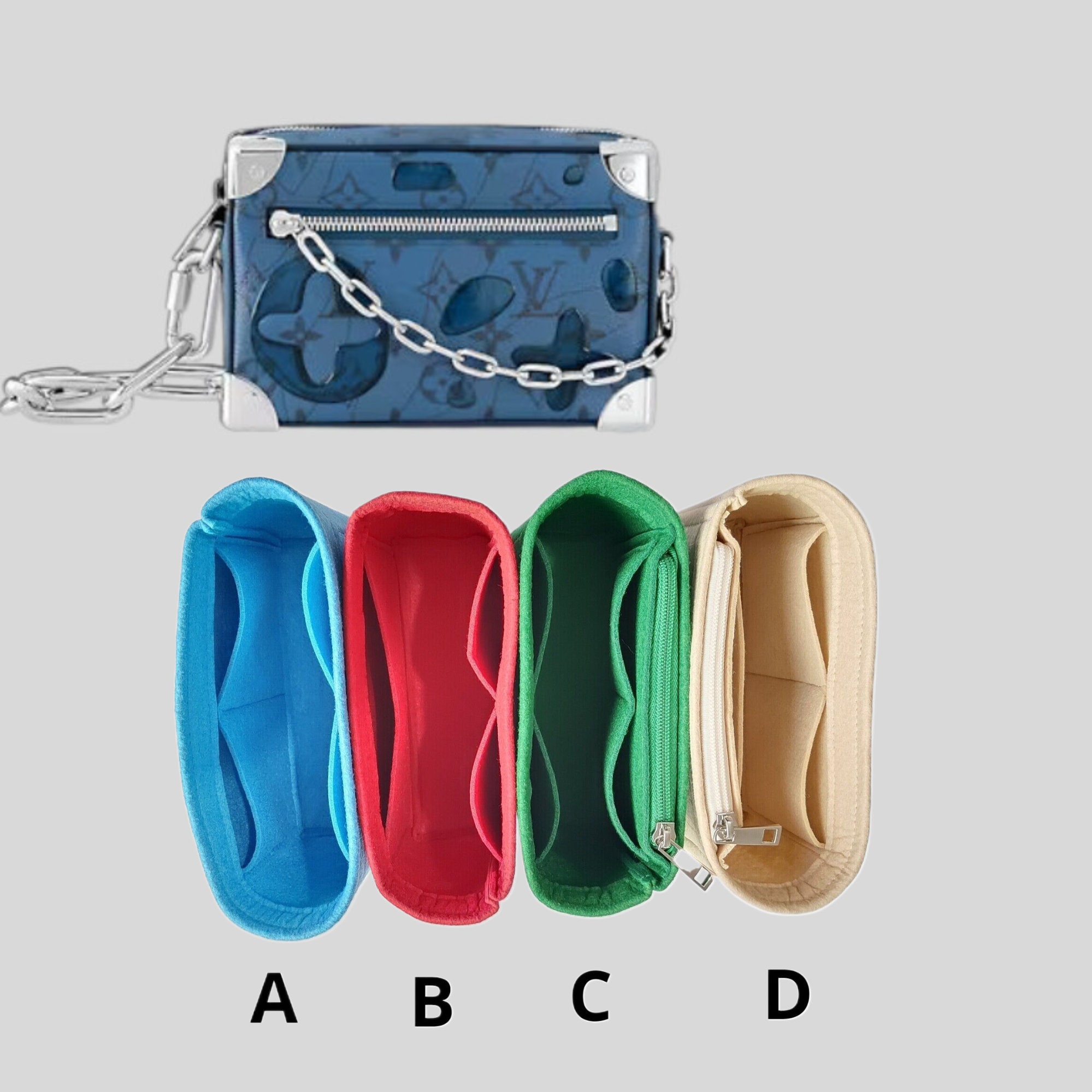 Petit Noé trunk cloth handbag