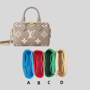 organizer for LV Speedy Bandoulière 20 bag,nice design bag insert,bag liner for Speedy Bandoulière 25 bag