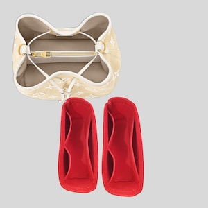 organizer for LV Neonoe MM bag,set of 2 inserts,nice design bag insert,bag liner for Neonoe MM bag