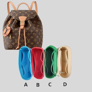 organizer for LV Montsouris PM bag,nice design bag insert,bag liner for Montsouris PM bag