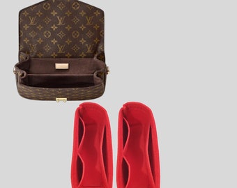 organizador para bolso LV Pochette Métis, juego de 2 insertos, inserto de bolso de bonito diseño, forro de bolso para bolso Pochette Métis