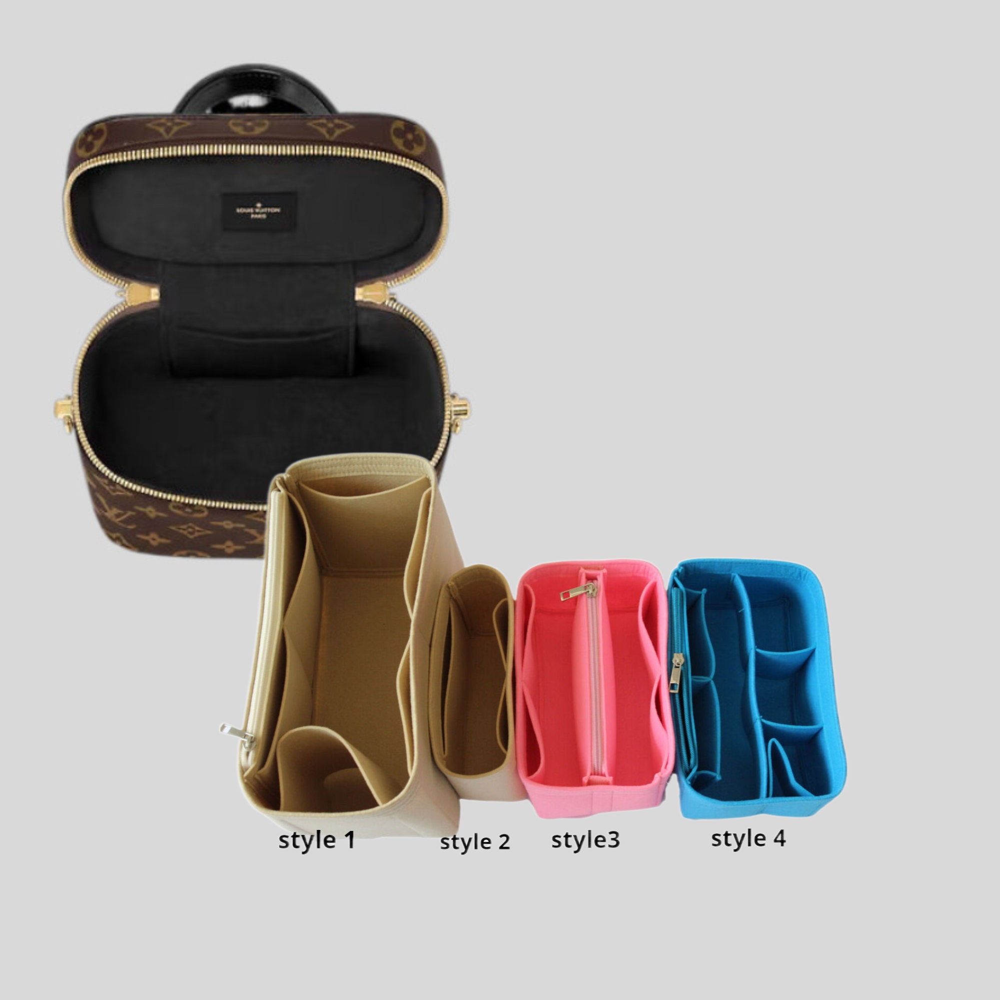 (1-334/ LV-Vanity-Micro) Bag Organizer for LV Micro Vanity