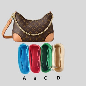  Lckaey purse organizer for lv boulogne handbag insert handbags l  v boulogne insert 2075black : Clothing, Shoes & Jewelry