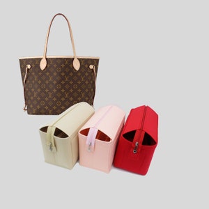 Bag and Purse Organizer with Chamber Style for Louis Vuitton Neverfull PM,  Neverfull MM and Neverfull GM