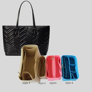 organizer for gg marmont large tote bag,nice design bag insert,bag liner for gg marmont large tote bag