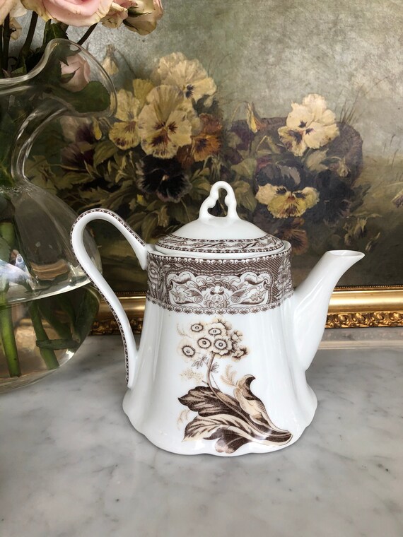 Vintage Antique Reflections by J. Godinger & Co teapot Etsy