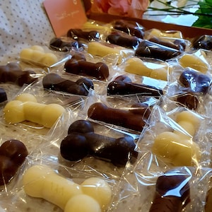 Individually Wrapped Chocolate Willy – Funny Hen Party Favour, Adult Gift, Novelty for Bachelorette, Cheeky Party Treat, Humorous Gift image 4