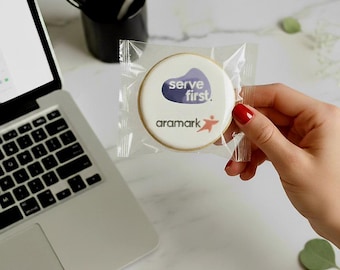 Branded Customised Cookies - Logo, Corporate, Brand, Events, Clients, Teams, Promotions, Wedding, Gifts