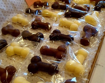 Individually wrapped Chocolate Willies, Hen party, Party favours, funny gifts