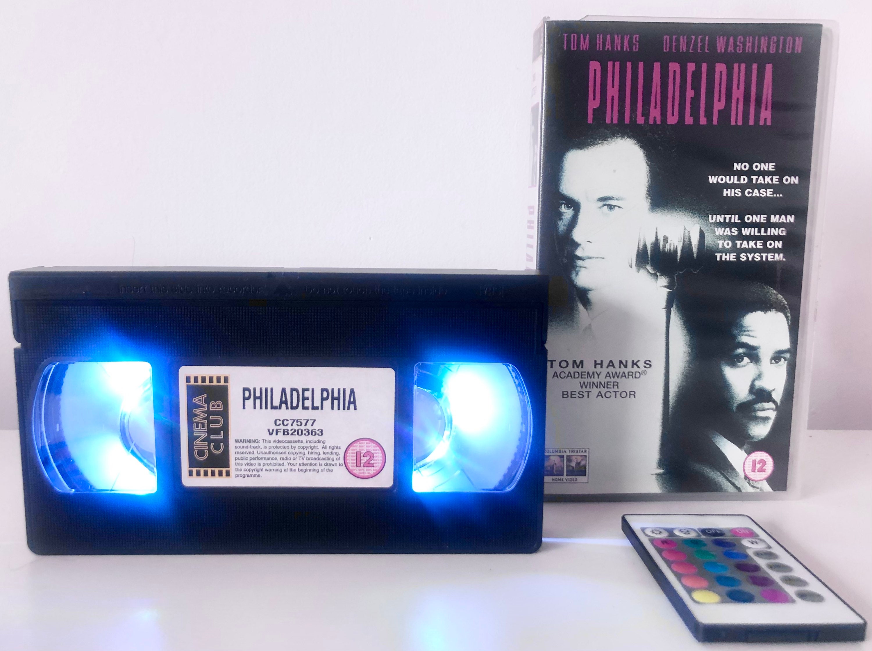 Philadelphia Retro VHS Video Tape Colour Changing USB Light - Etsy