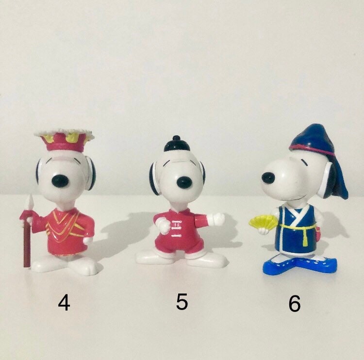 SNOOPYフィギュア 　マクドナルド　UK Happy Meal