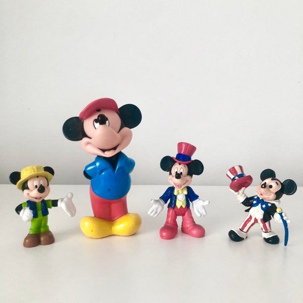 vintage Disney Mickey Mouse | Miniatures | Figurines | Jouets | Les figures