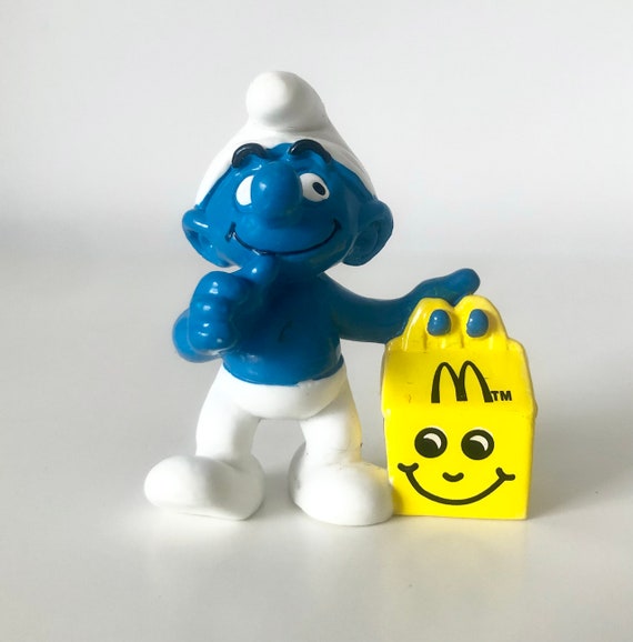Mcdonalds Happy Meal Toys Smurfs Lot Of 9 & 4 Other Smurfs Figures