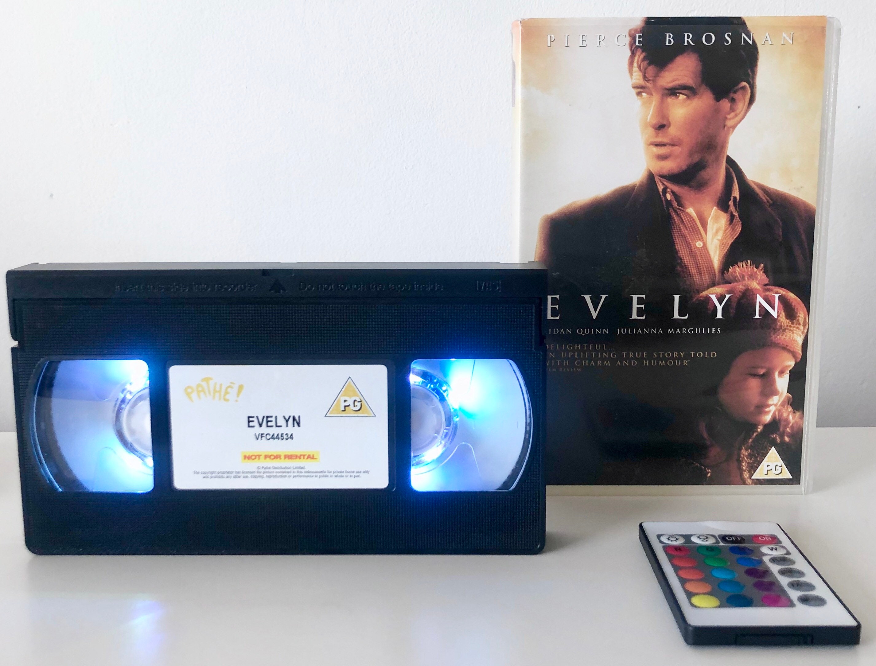 Evelyn VHS Video Tape Colour Changing Retro USB Light - Etsy