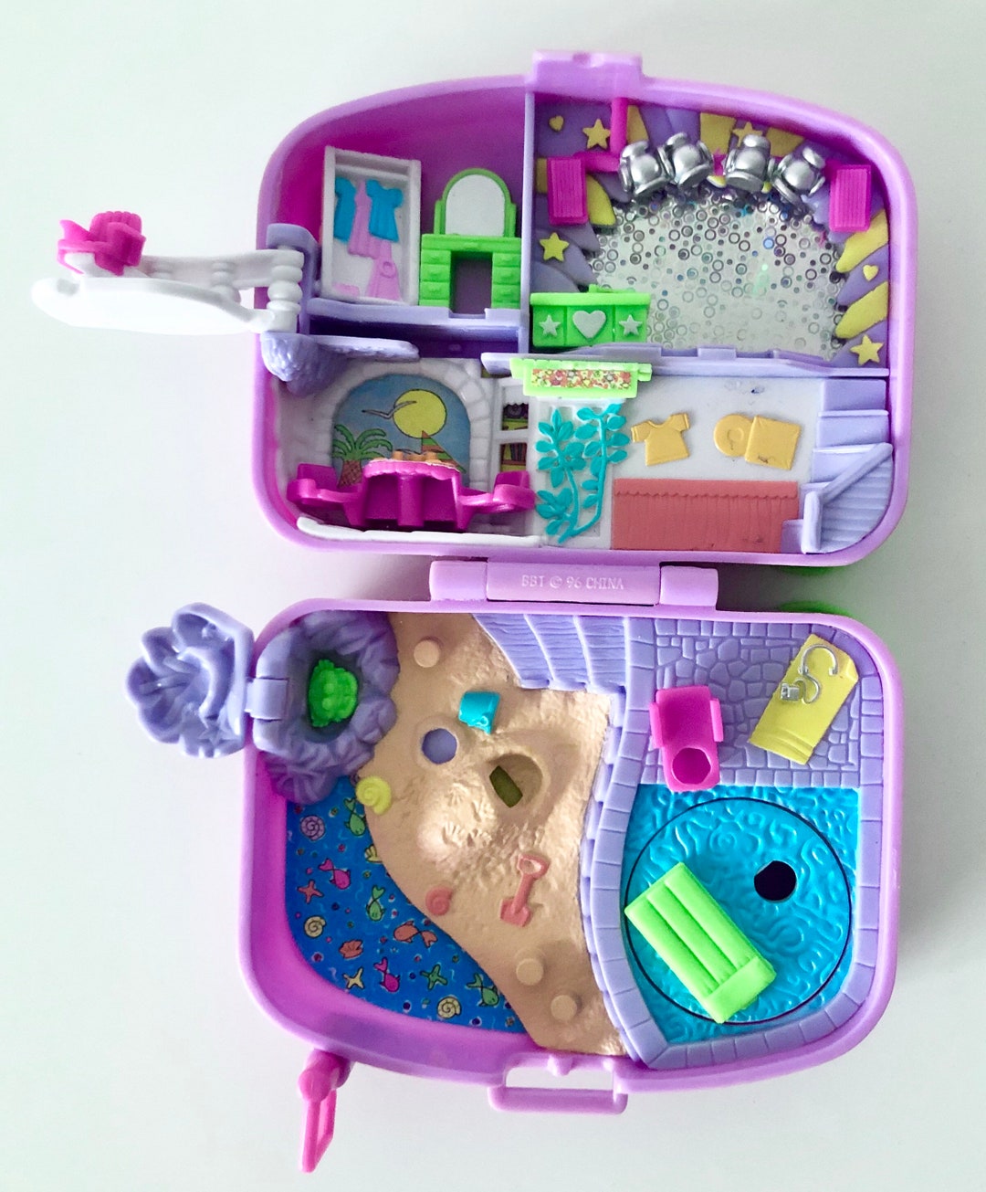 Bluebird Polly pocket Holiday fun valise 1996 bluebird Bluebird Polly pocket Holiday fun valise 1996 bluebird