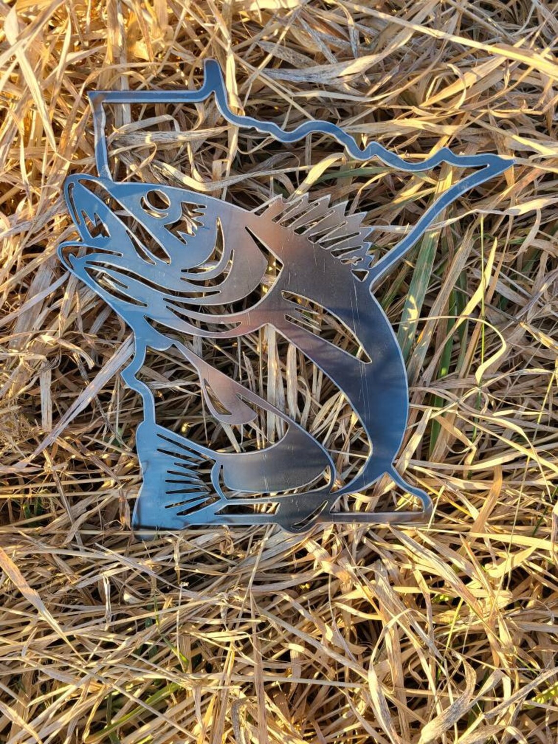 Minnesota Walleye Sign Facing Left Etsy